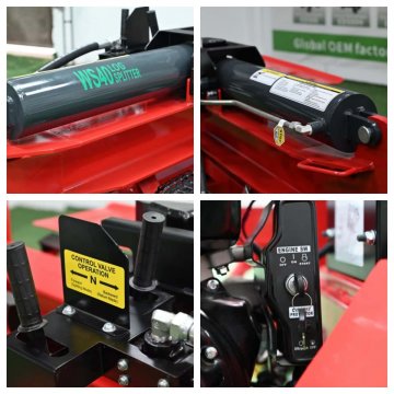 WS40 Luxury Gasoline Log Splitter details