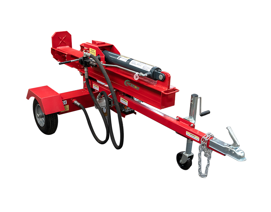 large log splitter