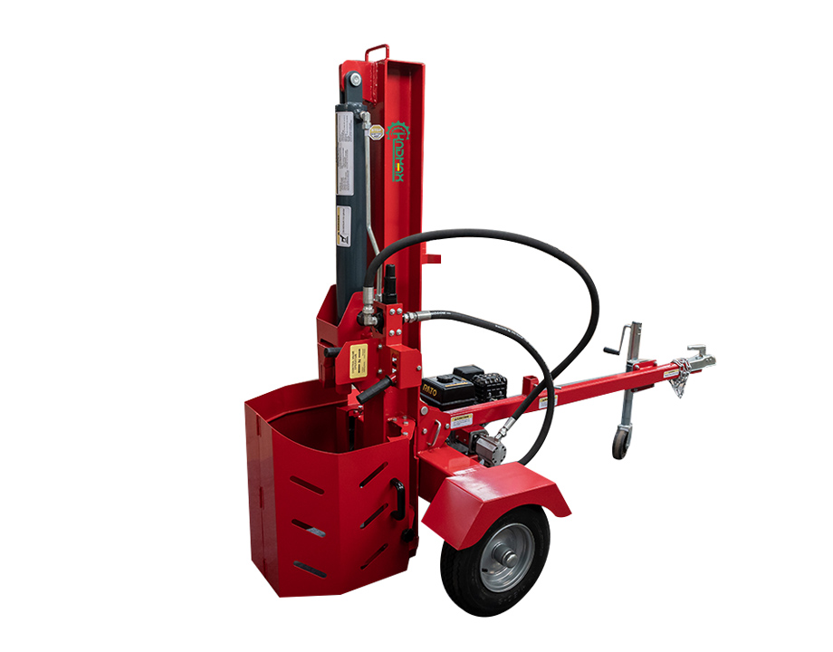 horizontal and vertical wood splitter