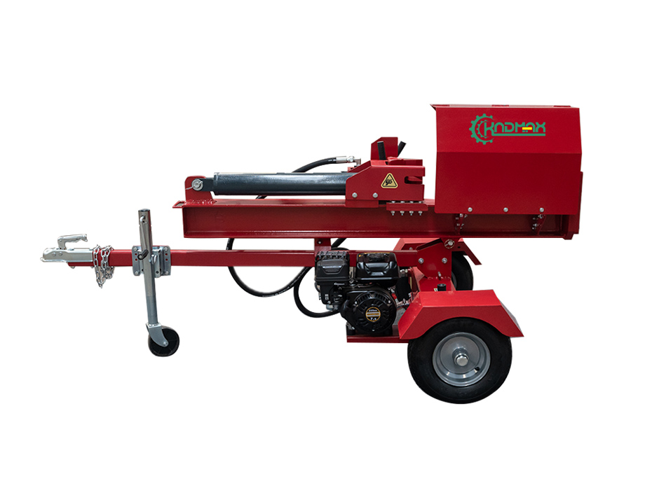 Double Handle log splitter with safety guard