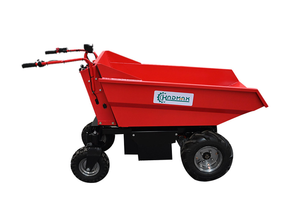 Electric hydraulic construction dumper