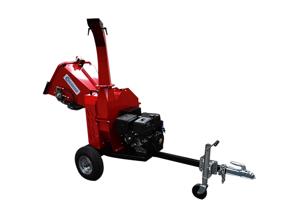 large wood chipper