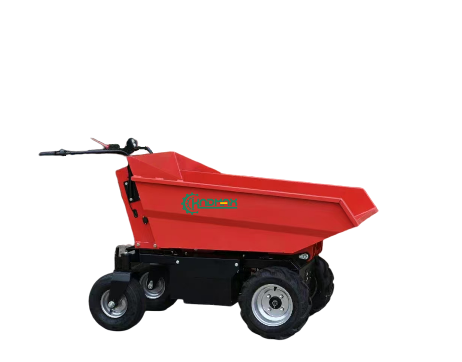 Electric hydraulic construction dumper