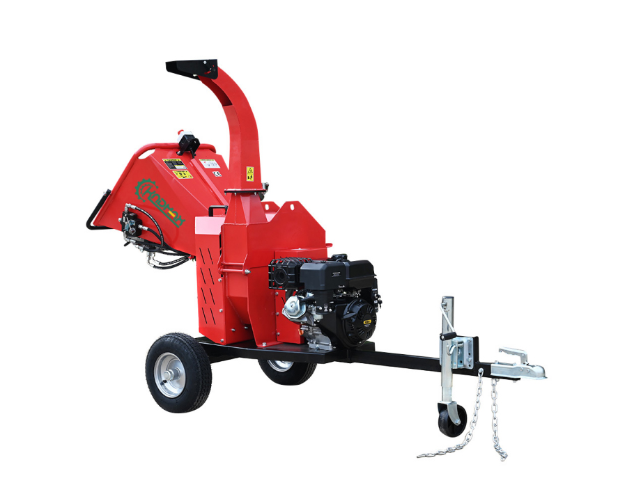 Hydraulic wood chipper