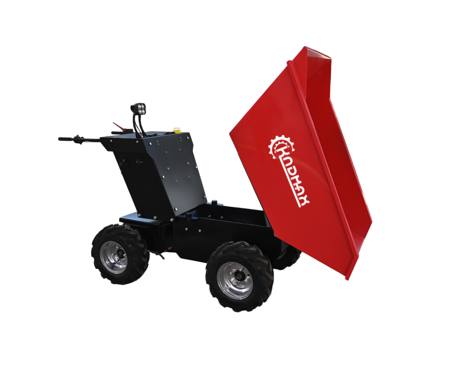Four wheel drive mini dumper