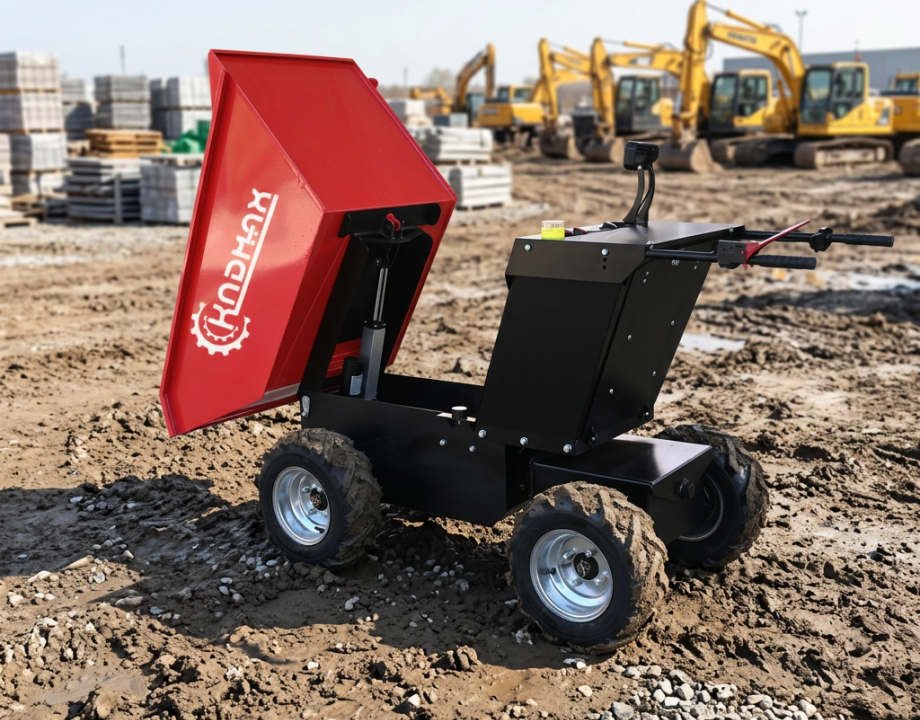 Electric mini dumper 600kg